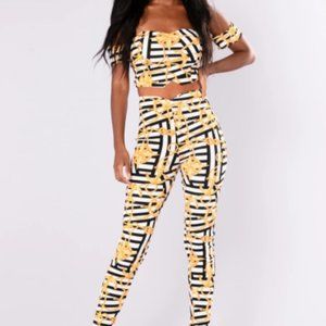 Crepe Pant Set